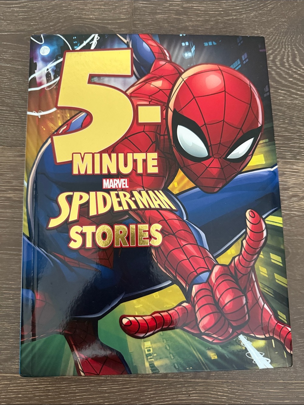 Spider-Man 5 Minute Book Hardcover Stories